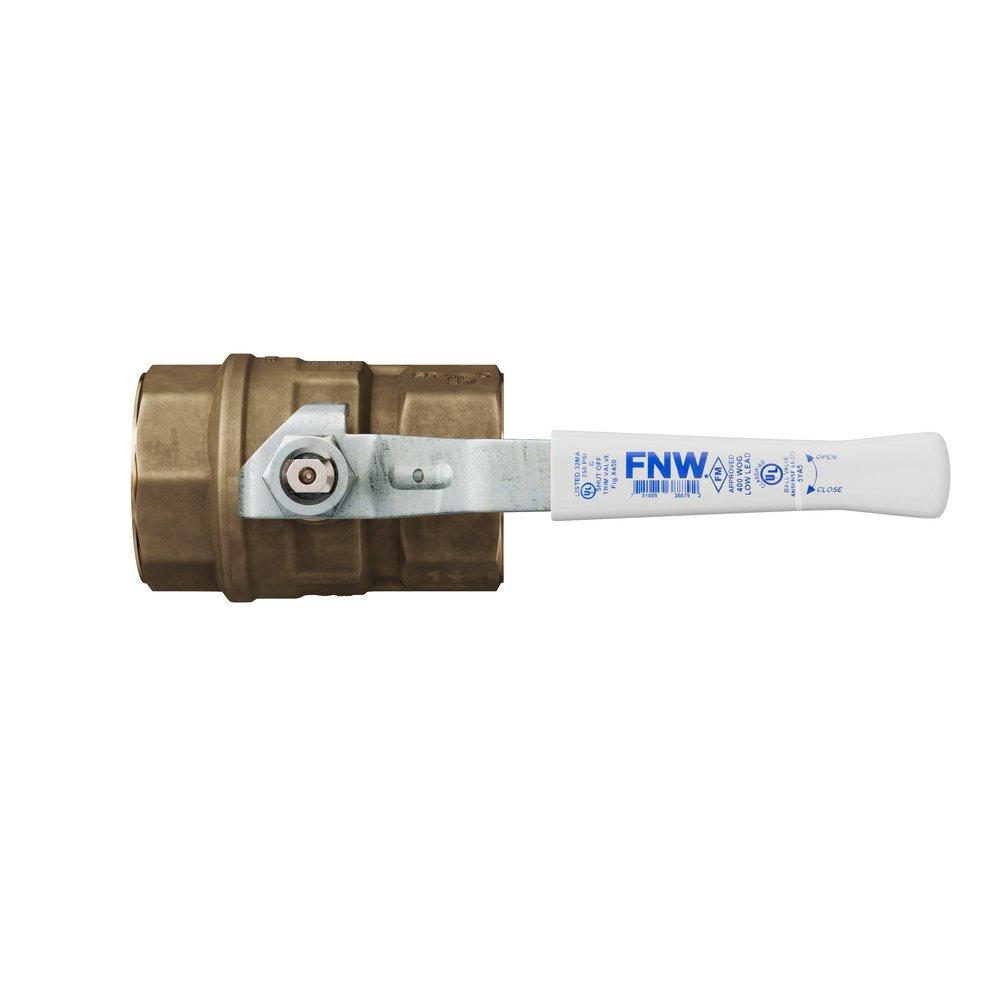 FNW&reg; Forged Bronze Full Port Threaded 600# Ball Valve 