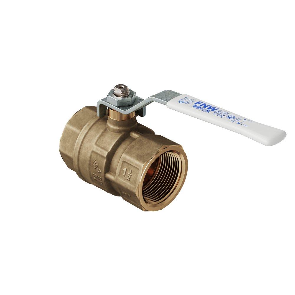 FNW&reg; Forged Bronze Full Port Threaded 600# Ball Valve 