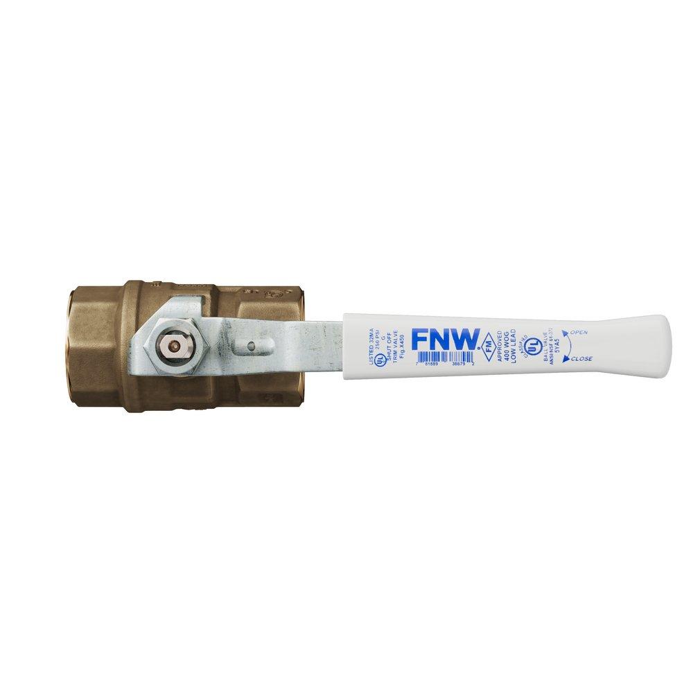 FNW&reg; Forged Bronze Full Port Threaded 600# Ball Valve 
