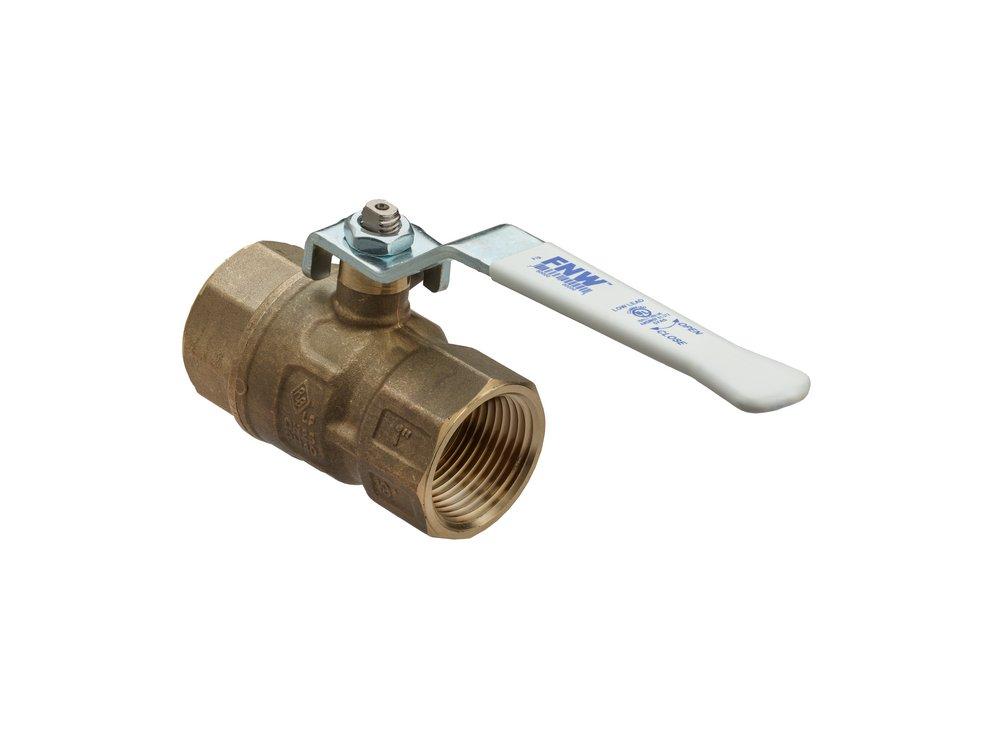 FNW&reg; Forged Bronze Full Port Threaded 600# Ball Valve 