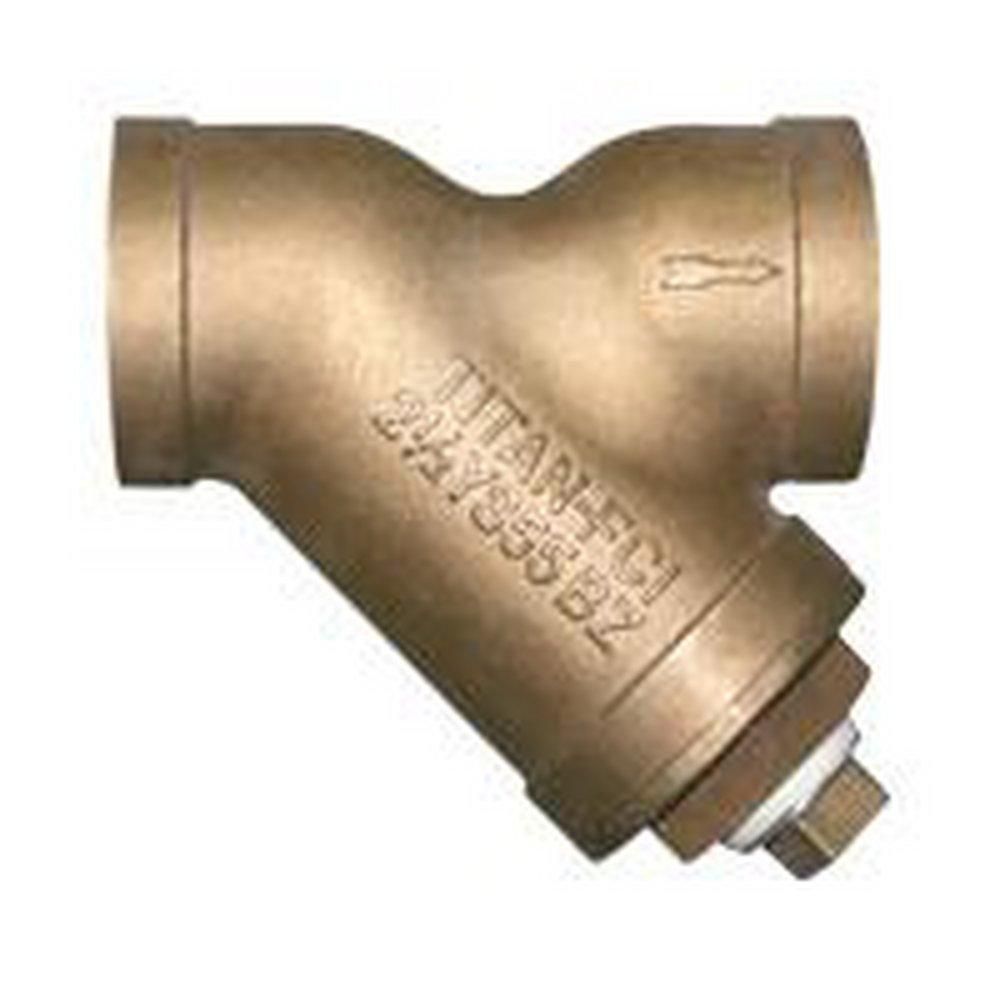 Titan Flow Control Bronze Threaded 20 Mesh Wye Valve Stainer 