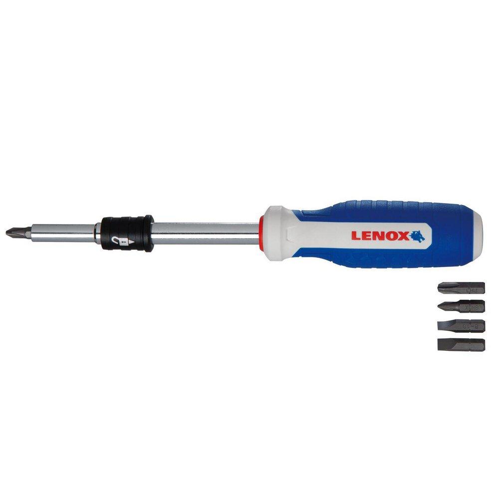 LENOX Magnetic Multi-bit and Phillips 6 Piece Screwdriver 