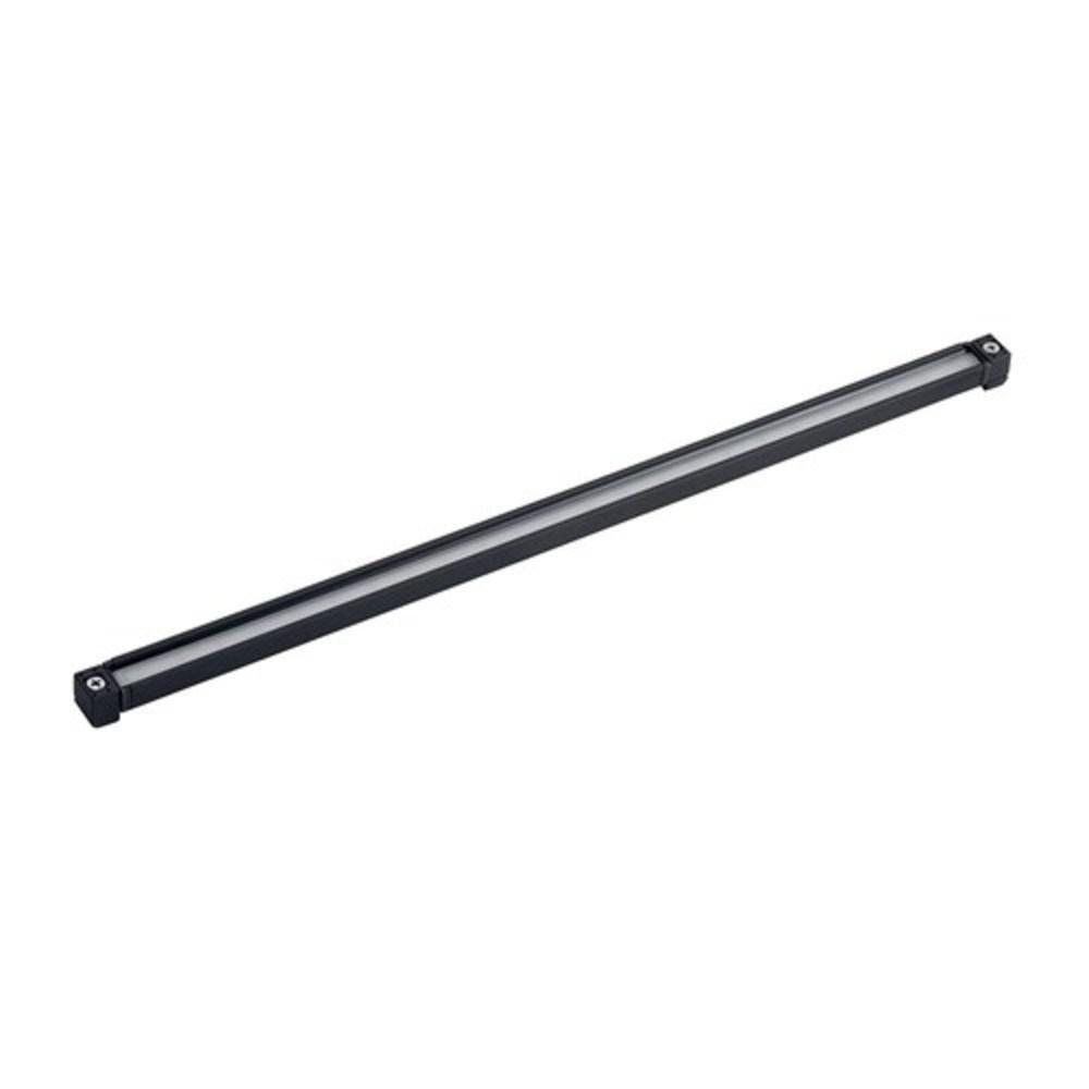 Kichler Lighting Textured Black 2.7W 1-Light Integrated LED Deck/Rail Light 
