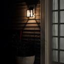 Kichler Lighting Black 75W 1-Light 11 in. Outdoor Wall Sconce 