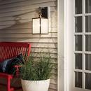 Kichler Lighting Weathered Zinc 150W 1-Light 21-3/4 in. Outdoor Wall Sconce 