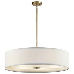 100W 1-Tier 5-Light Medium E-26 Incandescent Pendant Light in Classic Bronze