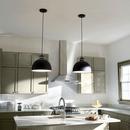 Kichler Lighting Black 150W 1-Light Medium E-26 Incandescent Pendant Light 