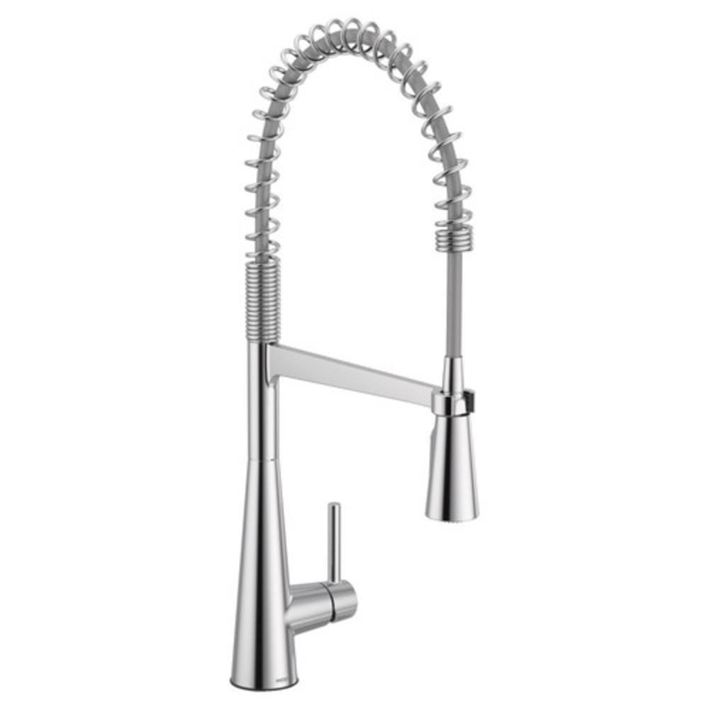 Moen Single Handle Pull Down Kitchen Faucet in Chrome Ferguson