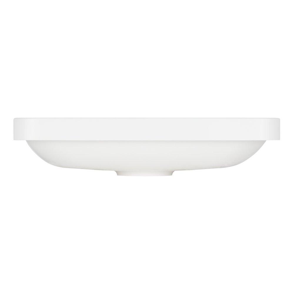 Signature Hardware White Undermount Bathroom Sink 