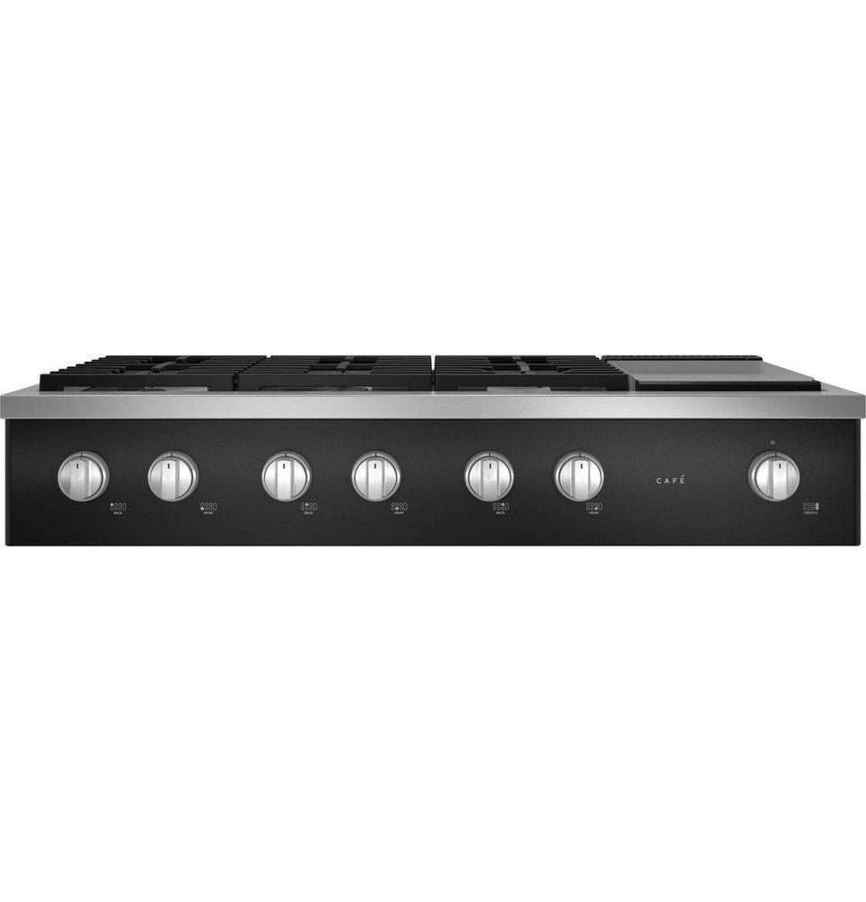 Cafe&trade; Matte Black 6-Burner 21000 BTU Sealed Cooktop 