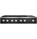 Cafe&trade; Matte Black 6-Burner 21000 BTU Sealed Cooktop 