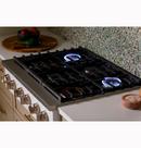 Cafe&trade; Matte Black 6-Burner 21000 BTU Sealed Cooktop 