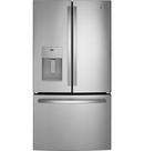 GE® Fingerprint Resistant Stainless Steel 35-3/4 in. 25.6 cu. ft. French Door Refrigerator 