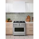 GE Caf&eacute; Stainless Steel 36 in. 6-Burner Gas Commercial-Style Freestanding Range 