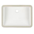 Signature Hardware White Undermount Bathroom Sink 