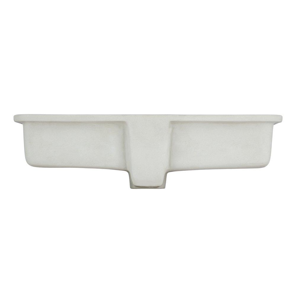 Signature Hardware White Undermount Bathroom Sink 