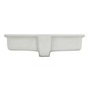 Signature Hardware White Undermount Bathroom Sink 