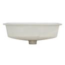 Signature Hardware White Undermount Bathroom Sink 