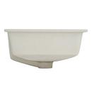 Signature Hardware White Undermount Bathroom Sink 