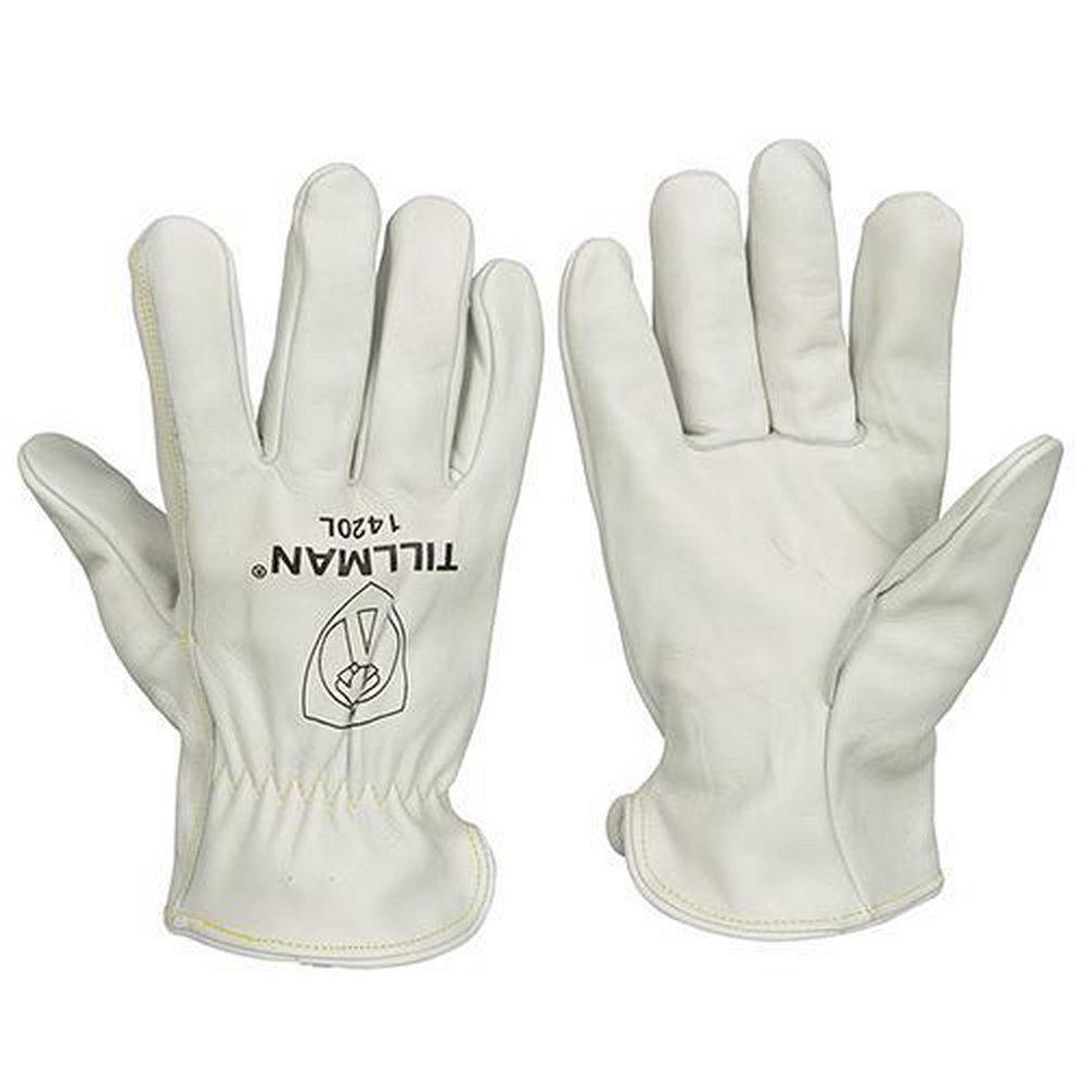 Tillman&reg; Grain Cowhide Leather Reusable Top Driver Gloves 
