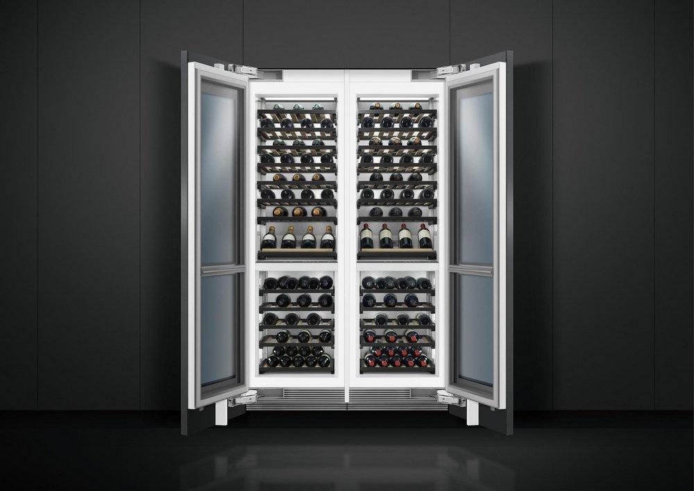 Fisher & Paykel Panel Ready/White 23-3/4 in. 91 Bottles Wine Cooler 