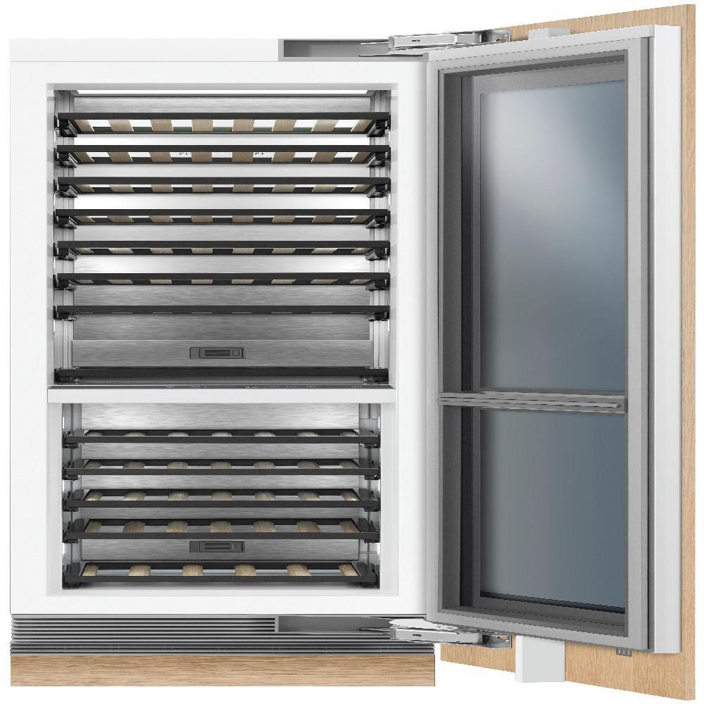 Fisher & Paykel Panel Ready/White 23-3/4 in. 91 Bottles Wine Cooler 