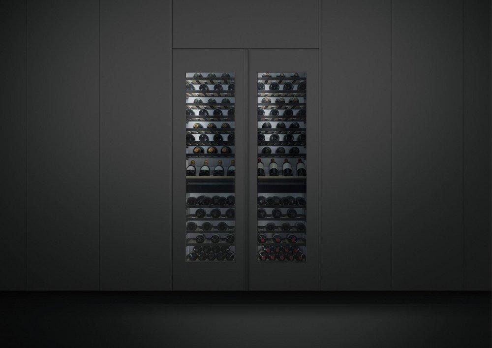 Fisher & Paykel Panel Ready/White 23-3/4 in. 91 Bottles Wine Cooler 