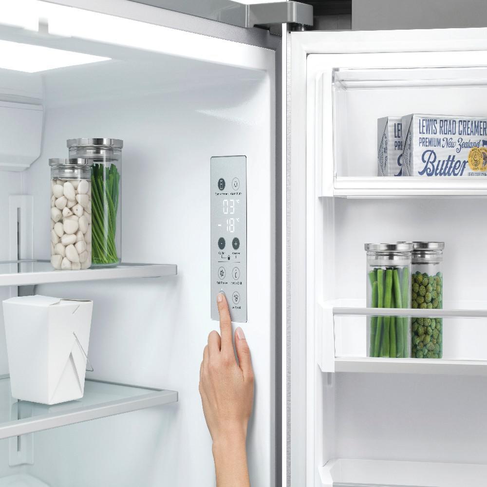 Fisher & Paykel Stainless Steel 35-5/8 in. 12.1 cu. ft. French Door Refrigerator 