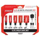 Diablo Tools Hole Saw Set 9 Piece 