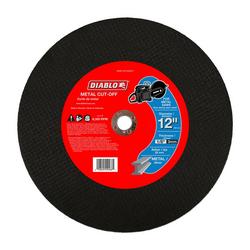 12 in. Cast Iron, Heavy Duty, Metal, Sheet Metal and Stainless Steel High Speed Cut Off Disc