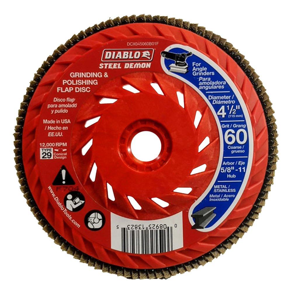 Diablo Tools 4-1/2 in. Conical Flap Disc 