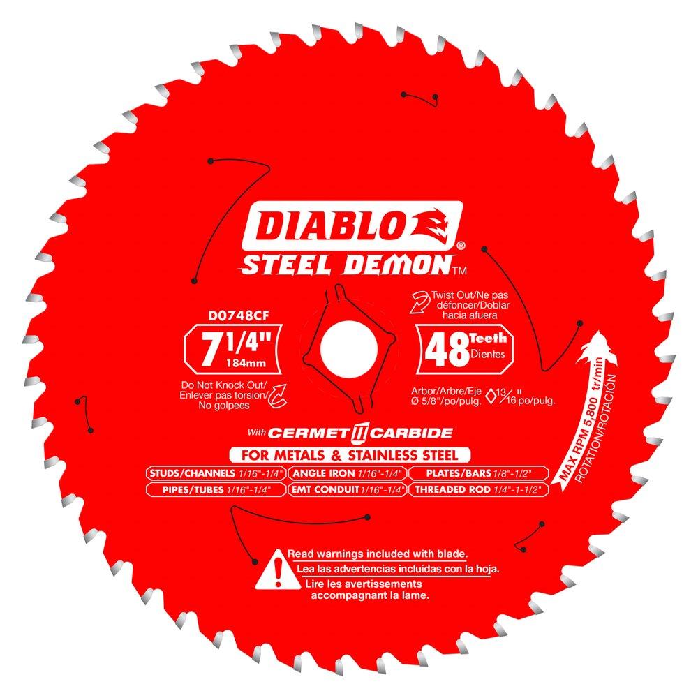 Diablo Tools Red 48 TPI Cermet Circular Saw Blade 