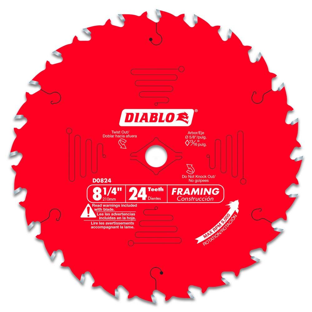 Diablo Tools Red 70 TPI TiCo&trade; Hi-Density Carbide Circular Saw Blade 