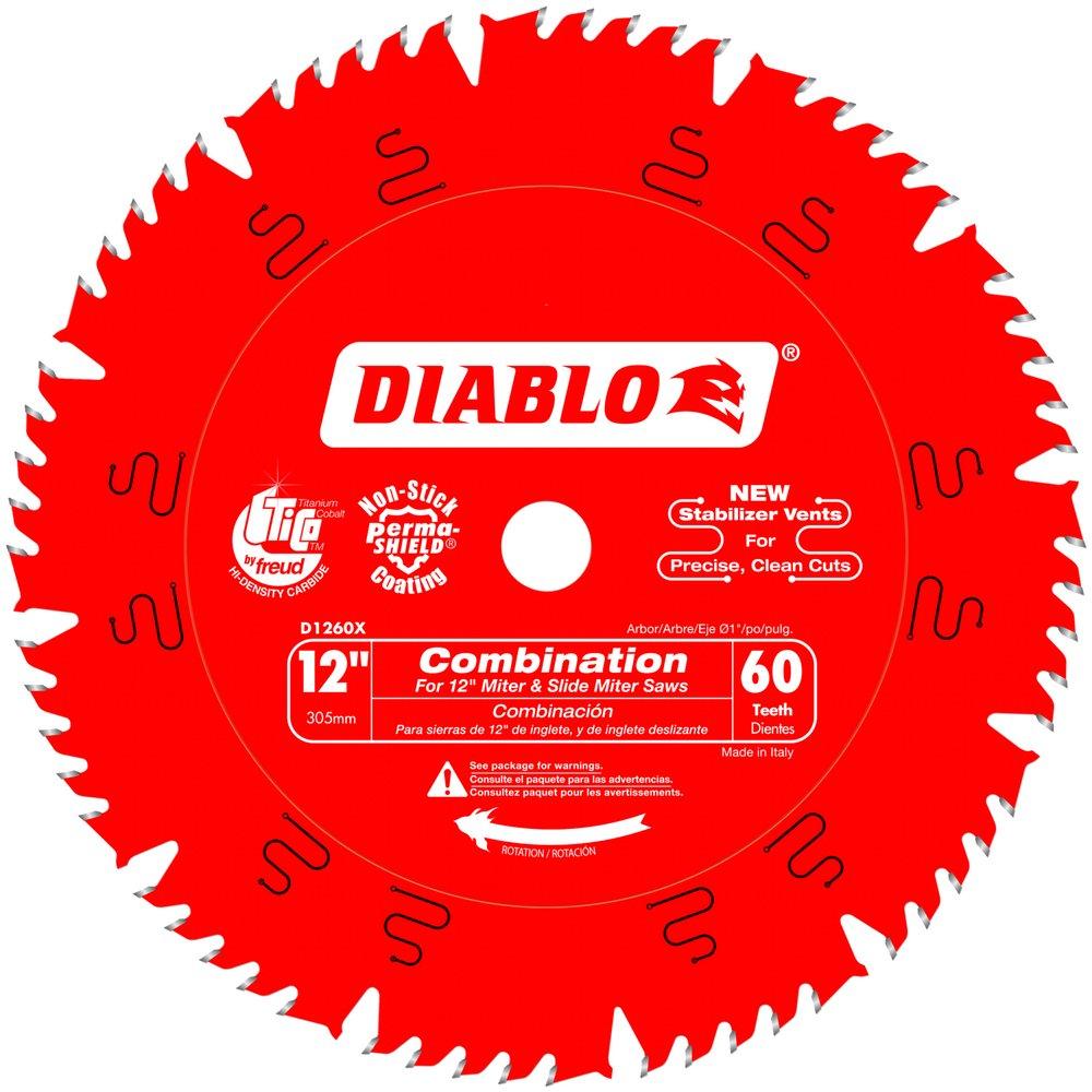 Diablo Tools Red 60 TPI TiCo&trade; Hi-Density Carbide Circular Saw Blade 