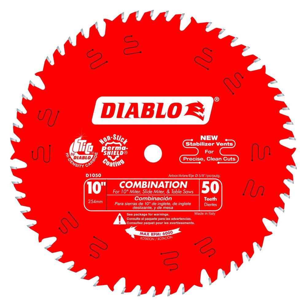 Diablo Tools Red 50 TPI TiCo&trade; Hi-Density Carbide Circular Saw Blade 