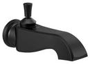 Delta Faucet Matte Black 8-3/16 in. Brass Tub Spout 