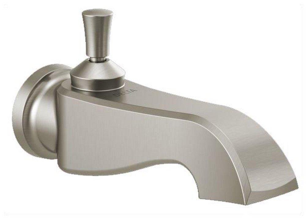 Delta Faucet Brilliance&reg; Stainless 8-3/16 in. Brass Tub Spout 