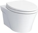 TOTO Matte Silver 1.28 gpf Elongated Wall Mount Two Piece Toilet 