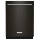 KitchenAid PrintShield&trade; Black Stainless Steel 23-7/8 in. 16 Place Settings Dishwasher 