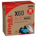 WypAll&reg; White 8-17/50 x 16-4/5 in. Wipes (Case of 10) 