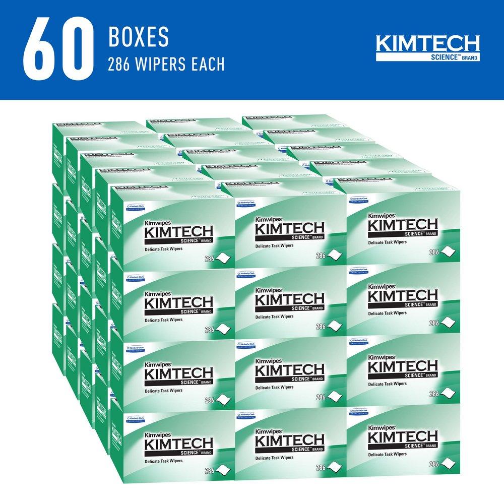 Kimtech&trade; White 4-2/5 x 8-2/5 in. Wipes 