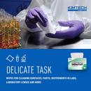 Kimtech&trade; White 4-2/5 x 8-2/5 in. Wipes 