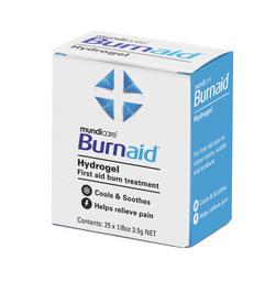 1/8 oz. Burn Relief Gel Packet (Box of 25)
