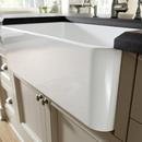 BLANCO White 30 x 19 in. Fireclay Single Bowl Farmhouse Kitchen Sink 