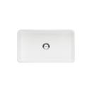 BLANCO White 33 x 19 in. Fireclay Single Bowl Farmhouse Kitchen Sink 