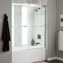 63 in. Sliding Tub Door in Polished Chrome
