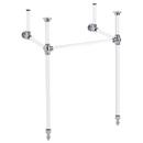 Signature Hardware Chrome Console Leg 