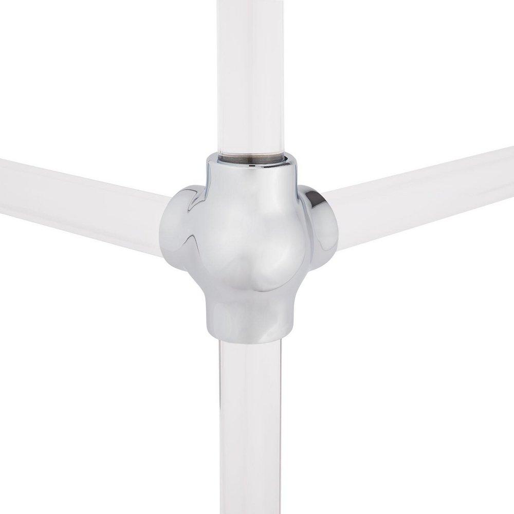 Signature Hardware Chrome Console Leg 