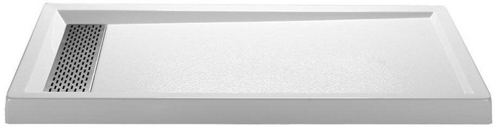 Mti Baths White 59-3/4 x 31-7/8 in. Rectangle Shower Base 