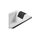 MTI Baths Black Roll Up Pillow 